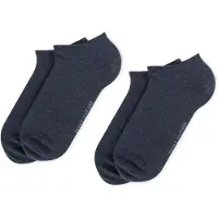 Tommy Hilfiger Sneakersocken "TH WOMEN SNEAKER 2P" 2 Paar, Verstärkte Ferse und Spitze für zusätzliche Strapazierfähigkeit