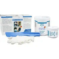Weicon Gießharz MS 1000, Epoxidharz-System für Verklebungen, Laminieren und Vergießen, 0,5 kg, transparent, geringe Eigenfarbe