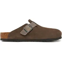 Birkenstock Pantoletten Boston zamsz 1029210 Braun 40