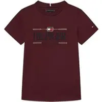 Tommy Hilfiger T-Shirt Icons KB0KB10360 Dunkelrot Regular Fit
