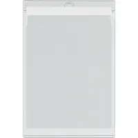 Leitz Clear Pocket with Eyelet & Flap A5, A5, PVC, Transparent, 160 mm, 224 mm