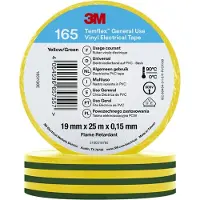 3M Temflex Vinyl-Isolierband 165, 19 mm x 25 m