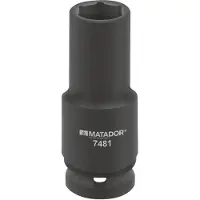 Matador MAT 7481 0330 - Kraft-Steckschlüsseleinsatz lang 33 mm 1/2 (74810330)