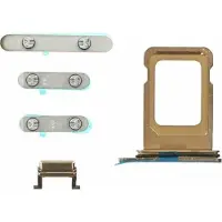 OEM Button Set für iPhone 11 Pro Max gold