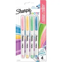 Sharpie Permanent-Marker S-Note Creative 1-5 mm, 4 Stück