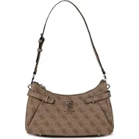 GUESS YESBA SHOULDER BAG Damen Handtasche Beige : Größe - UNICA Größe: UNICA