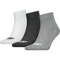 Levi's Socken mit Label-Detail Modell 'MID CUT BATWING LOGO' im 3er-Pack
