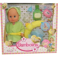 Dimian Doll Amore 30Cm Bathbaby Doll With Bathing Set