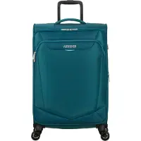 American Tourister Summerride Spinner EXP TSA Trolley Totally Teal petrol 69cm