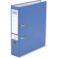 Pierre by Elba Ordner smart PP-Papier, Rückenbreite: 80 mm, hellblau DIN A4, Einband aussen PP