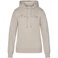 Champion Kapuzensweatshirt "ICONS TONAL Terry Hoodie with Big Logo", mit Kapuze, Langarm-Design, aus Baumwolle und Polyester