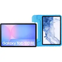 Samsung Galaxy Tab S10 FE 10,9 Zoll 256GB Wi-Fi Hellblau + Just in Case Kids Cover Blau