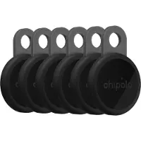 Chipolo LOOP Schwarz 6-Pack