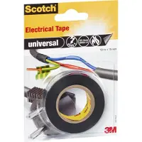 Scotch 4401BLA, 1 Stück(e), Schwarz, PVC, 6000 V, 10 m, 15 mm