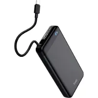 Trust 25881, 20000 mAh, Lithium-Ion (Li-Ion), Power Delivery 3.0, Programmable Power Supply (PPS), 3,85 V, 20 W, Schwarz