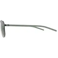 Porsche Design P8988 Herren-Sonnenbrille Vollrand Pilot Metall-Gestell, schwarz