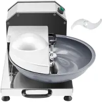 Vevor Küchenmaschine Gemüsezerkleinerer 3000 U/min Küchenmaschine aus lebensmittelechtem Edelstahl mit S-förmiger Klinge