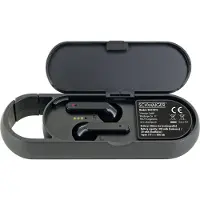Schwaiger TWS Kopfhörer Bluetooth Ladeschale, USB Type C, schwarz GLO697107278