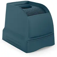 Imac Katzentoilette Frida mit Schublade Blau
