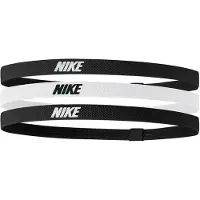 Nike - "2.0" Stirnband Elastisch (3er-Pack) (Schwarz/Weiß)