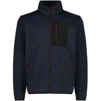 CMP Strickfleecejacke wärmende Strickfleecejacke, atmungsaktives Polyester