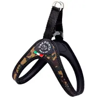 Tre-Ponti Fibbia Verstellbares Hundegeschirr - Grün - Größe 1,5 (3-4 kg)