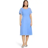 Vera Mont Cocktailkleid "Damen kurzarm" Ohne Tasche Raffung