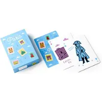 Puckator Spielkarten Je t`aime Paris Kartenspiel Sehenswürdigkeiten 52 Karten + 2 Joker
