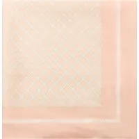 BOSS Seidentuch "Vincency 60*60", Damen, rosa (light, pastel pink 682), Twill, Seide, gemustert, Modetücher Seidentuch, mit Allover-Muster