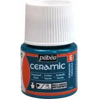 Pebeo Keramikfarbe - - Türkis - 45ml - Opak - Glänzend