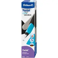 Pelikan Füllhalter (Patronenfüllsystem) Twist Color Blocking Füller für Rechts- und Linkshänder, da