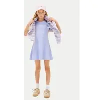 Tommy Hilfiger Kleid für den Alltag Skater KG0KG09284 Blau Regular Fit