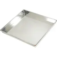 Gobel - Biskuit-Backblech - Weißblech - 300x200 mm innen / 308x208 mm außen - H 35 mm - 125100