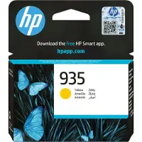 HP 935 Gelb Original Druckerpatrone, Standard, Gelb, Tinte auf Pigmentbasis, 4,5 ml, 1 Stück(e), 400 Seiten