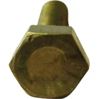 Toolcraft 216291 Sekskantsskruer M2 10 mm Udvendig sekskant DIN 933 Messing 10 stk