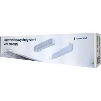 Gembird Universelle robuste Wandhalterungen , 35 kg, weiß