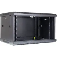 Inter-Tech Wandgehäuse SMA-6406 (schwarz, 6HE)