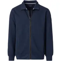 Casa Moda Sweatjacke Basic in Dunkelblau | Gr.: 3XL