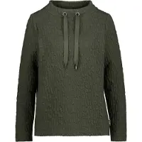 Cecil Langarmshirt mit Tunnelzugband am Kragen