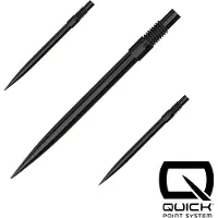 Harrows Quick Point Standard Spitzen - Schwarz 30mm