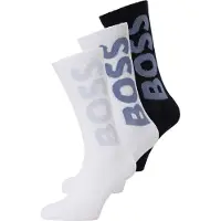 BOSS Dreierpack kurze Socken mit großen Logos Grösse 43-46