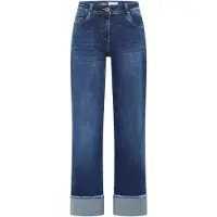 Cecil (304) Style TOS Neele Mid Blue Washe, mid blue used wash 10235 10235 31/30
