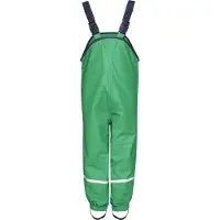 Playshoes Fleece-Trägerhose in Grün | Gr.: 80