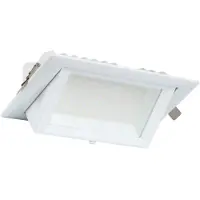 LEDKIA LED Downlight Einbaustrahler Schwenkbar Rechteckig 20W 130lm/W 4000K tralweiß