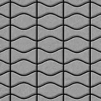 ALLOY Mosaik Fliese Massiv Metall Edelstahl Gebürstet 1,6mm Kismet & Karma-s-s-b 1 Paket mit 10 Matten 0,86 m2 Grau