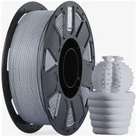 Creality Ender PLA Filament Grey, 3D-Filament (grau, 1 kg, 1,75 mm, auf Rolle)