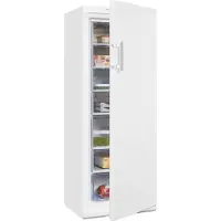 Exquisit Gefrierschrank "GS27-H-280E weiss" 163 cm hoch 60 cm breit 4*-Gefrierschrank mit praktischem Griff – leicht & bequem zu öffnen