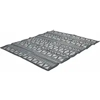 Bo Camp Outdoor Teppich Oxomo Camping Vorzelt - Markisen Teppich Balkon Zelt Boden Farbe: hellgrau, Größe: XL