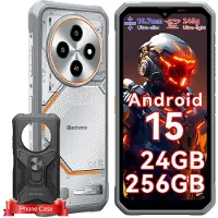 Blackview 2026 FORT 2 Outdoor Handy,6.56", 24 GB+256GB/2TB, Ultra-Dünn 10.7 mm,Android 15, IP68/IP69K,5000 mAh,90Hz,4G Dual/NFC/OTG/GPS/245g,16MP+13MP