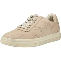 Paul green 5525-009 Damen, Sneaker, Leder, Sabbia/Cream, Wechselfußbett - Damenschuhe Sneaker, Beige, leder (rn/star nappa)